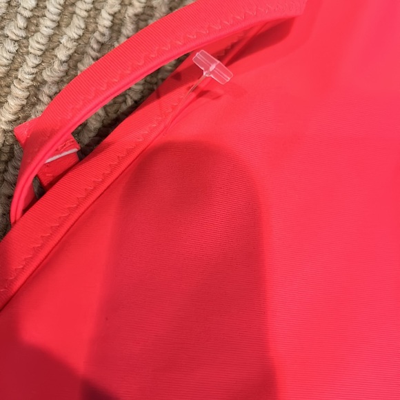 NWOT AERIE fluorescent orange high waist bikini size S/M - Picture 9 of 10